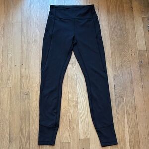 Lululemon Black Women's High-Waisted Leggings